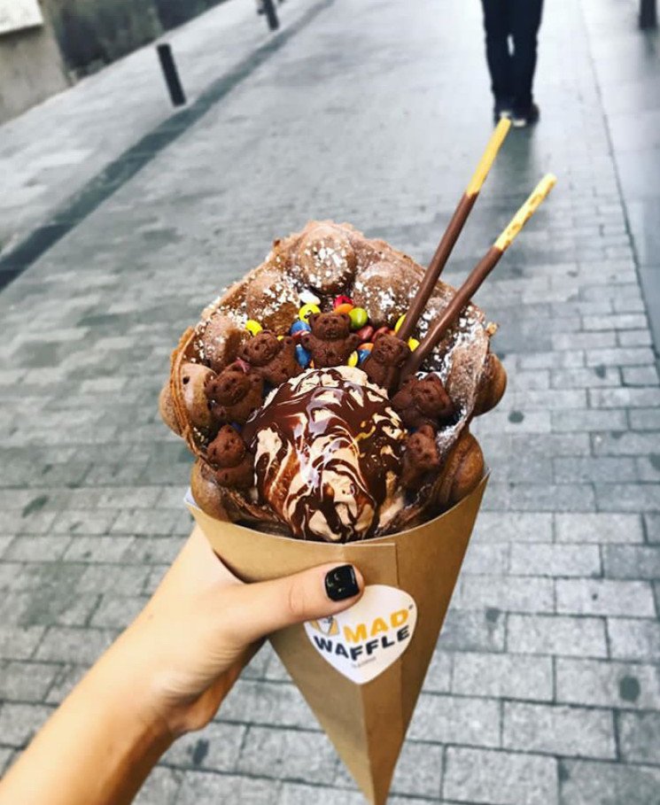 Bubble Waffles Intenso